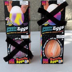 Needoh nee doh swirl egg color change dip