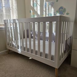 Baby Bed With High Quality Mattress New Born To 5 Years