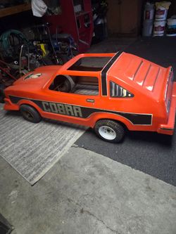 Vintage Mustang cobra go kart