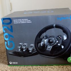 Logitech G920 Driving Force Racing Wheel And Floor Pedals for Sale in Las  Vegas, NV - OfferUp