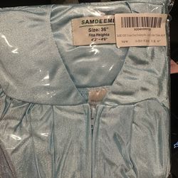 Light Blue Graduation Gown For Kids