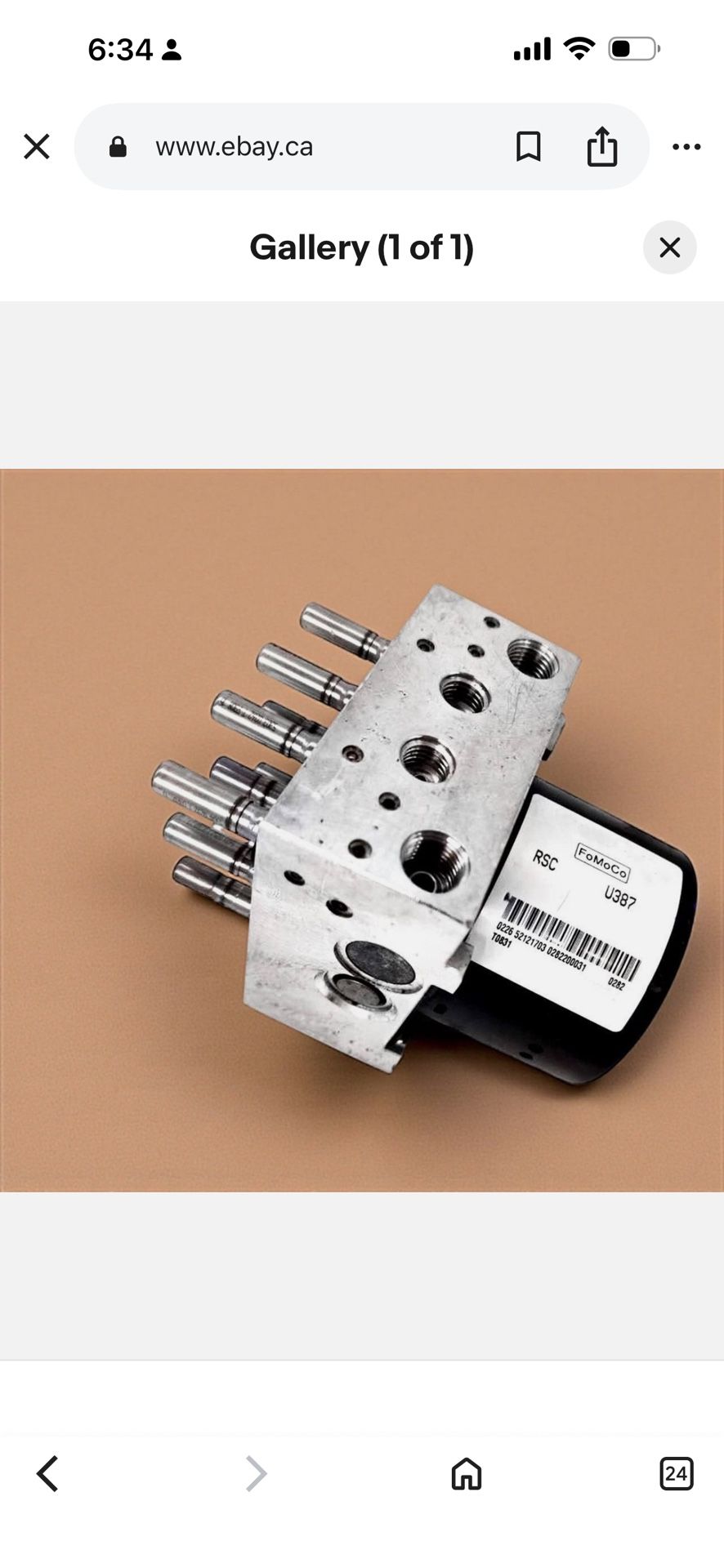 DT4Z-2C215-A /Genuine 2011-2014 Edge, MKX ABS Anti-lock Hydraulic unit ABS modular 