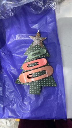 Flat lay claw clips 3pc set Kit sch