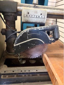 Vintage craftsman saw