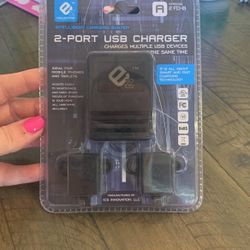 2 Port USB Charger 
