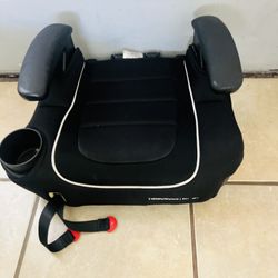 Kids Car Booster Seat In Black Good  Until 2027 