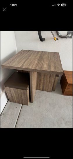 Kitchen Table With Storage Seats