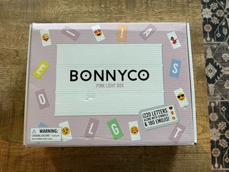 Pink Light Up Box