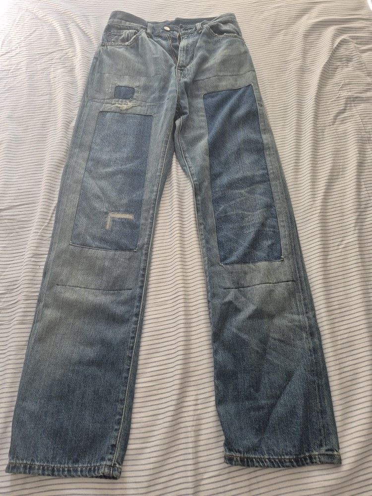 Levi's Strauss & Co. Denim Patched Jeans