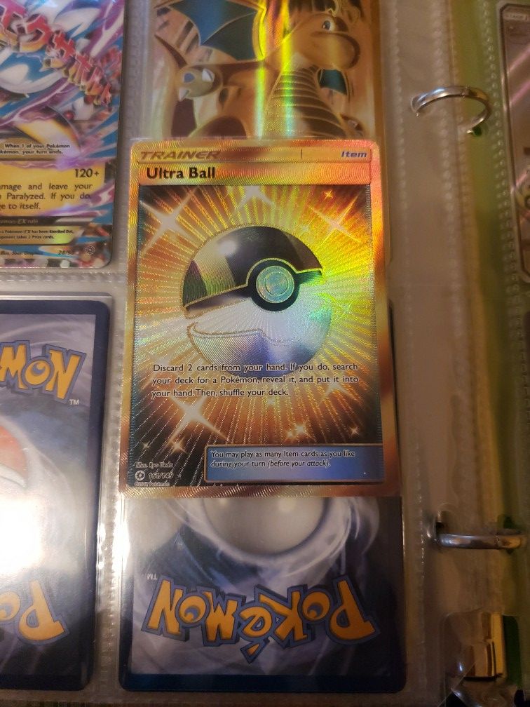 SUPER RARE Ultra Ball Pokemon Card