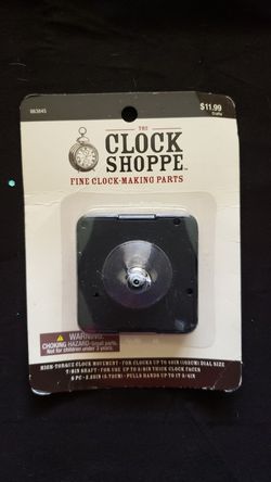 The Clock Shoppe 863845-High-Torque Clock Movement