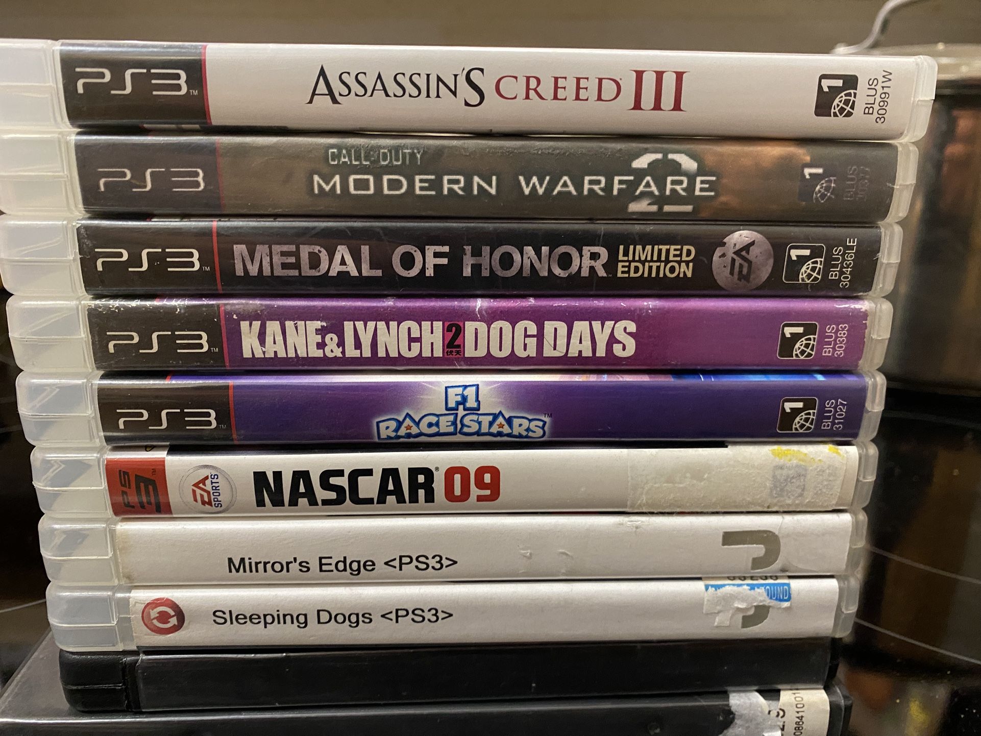 PS3 Games (10), All for $20, MPU