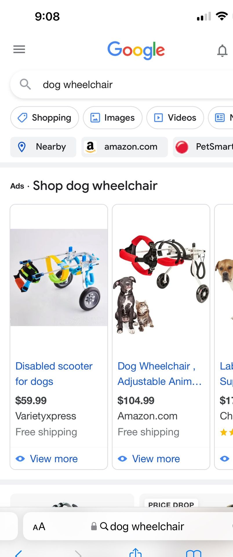 Dog Wheelchair
