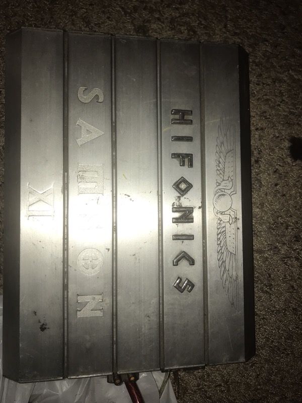 Hifonics samson xI amp