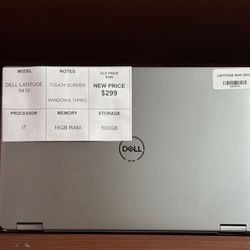 On Sale DELL LATITUDE 16GB 