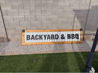 Backyard decor