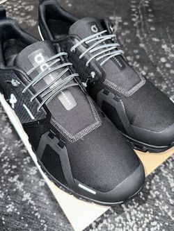 On Running Cloud 6 Waterproof Sneakers Shoes Mens Size 11 Black $180 Retail