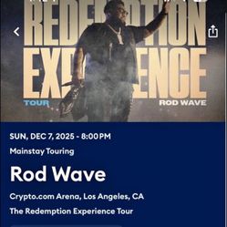 Rod Wave Concert 