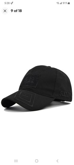  5.11 BLACK TACTICAL HAT. BRAND NEW STILL IN SEALED BAG W/ TAGS