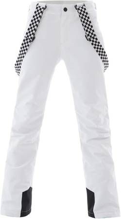 NEW SZ Medium Women WATERPROOF Insulated Winter Snow Pants Windproof Snowboard Ski Bibs with Detachable Suspenders

The suspenders are in WHITE color 