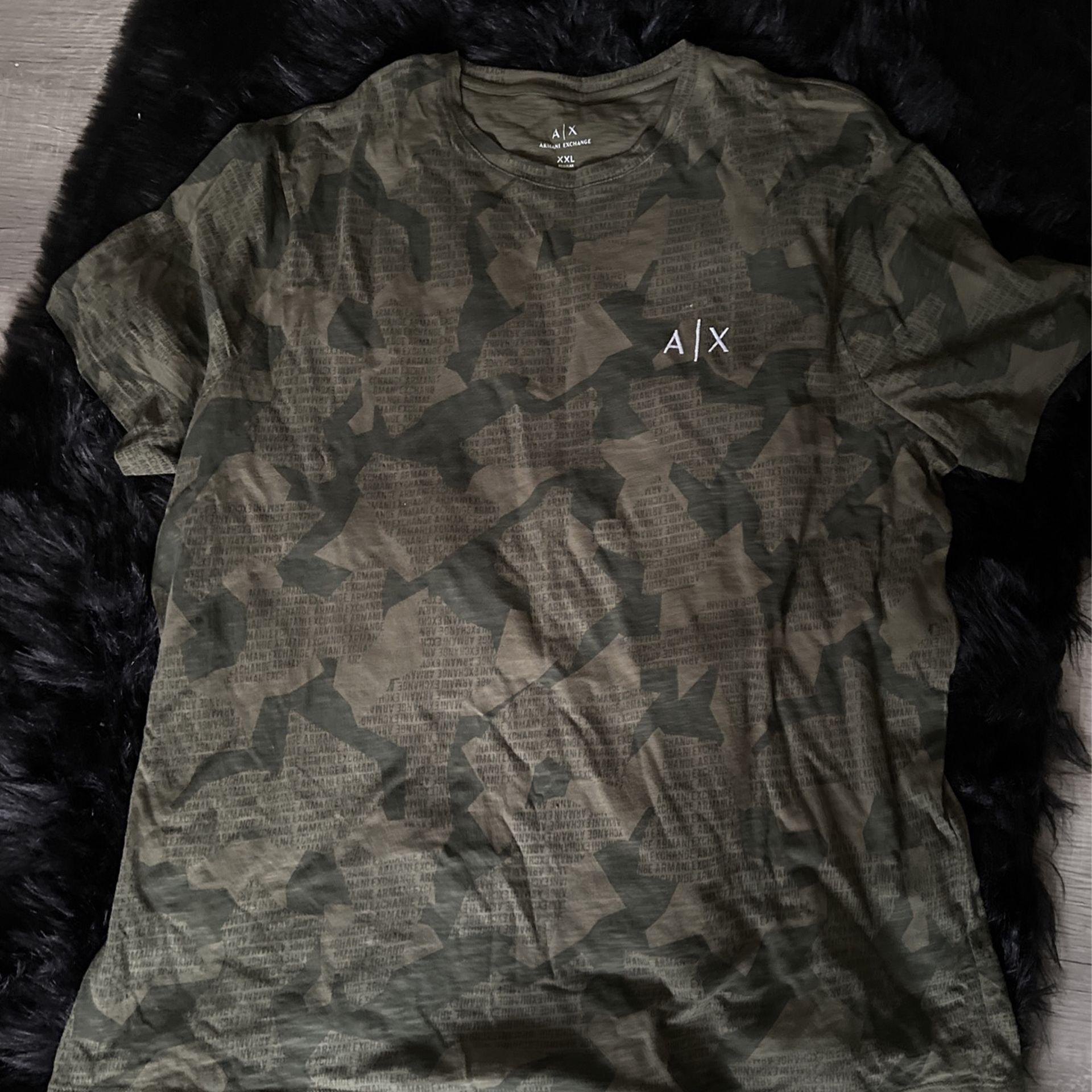 Armani Exchange Camo Shirt