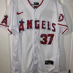 Nike MLB Los Angeles Angels #37 Washington jersey men’s size 44(Large)