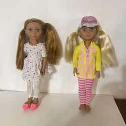 Target Glitter Girl Dolls Like New