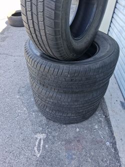 🛞4 TIRES SET 265/70/17 MICHELIN