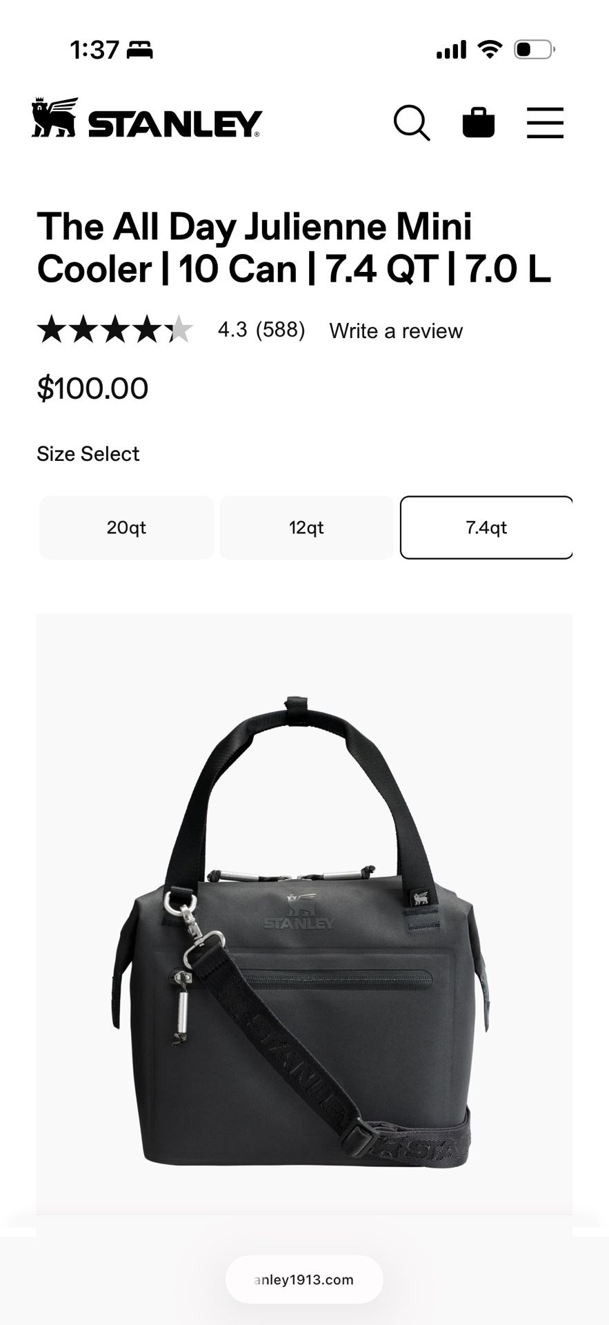 The All Day Julienne Mini Cooler | 10 Can | 7.4 QT | 7.0 L