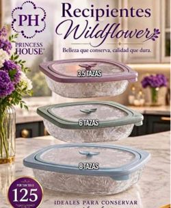 Recipientes wilflower