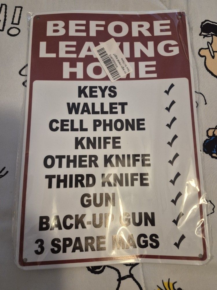 Brand New Garage Sign