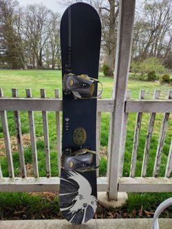 Palmer Eagle Snowboard with Bindings Rare