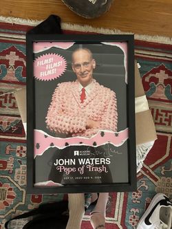 John Waters Signed poster