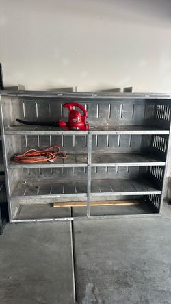 Heavy duty aluminum rack
