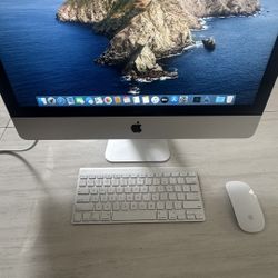 Apple iMac 21.5 Inch With Magic Mouse And Keyboard 