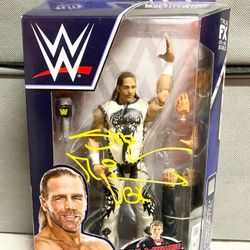 SHAWN MICHAELS Signed WWE Elite Figure - BECKETT Authenticated - HBK Autograph