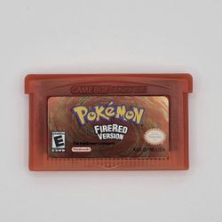 Pokemon Fire Red Version GameBoy Advance Game For Sale