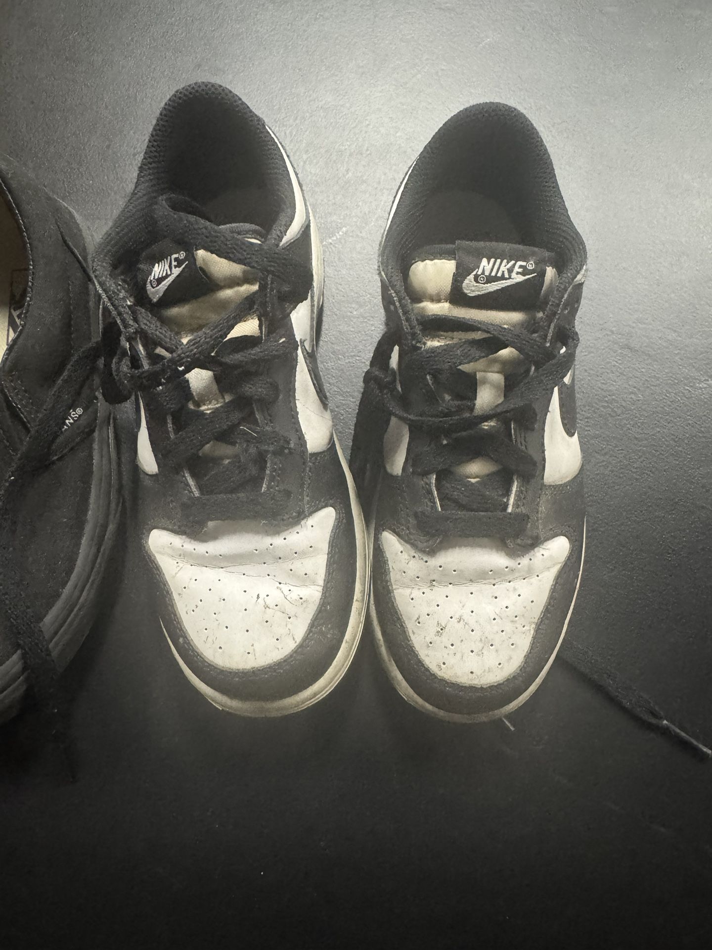 Nike Panda Dunks Size 2y
