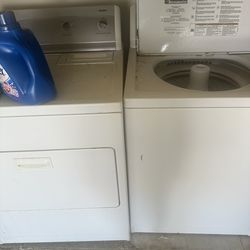 Washer and dryer