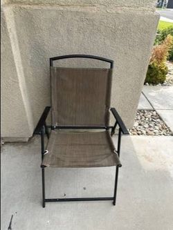 One Folding Chair