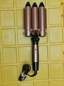 TYCHE 3 Barrel Hair Waver 32mm (1.25 in), rose gold