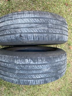 Set of 2, 225-65-17 tires