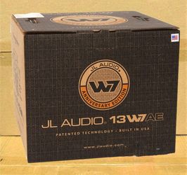 JL Audio W7 Anniversary Edition 13.5" Dual Voice Coil Subwoofer 1.5 Ohm 3000 Watts 13W7AE 🚨 Payment Options Available 🚨 No Credit Needed 🚨