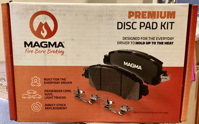 NEW MAGMA PREMIUM CERAMIC DISC BRAKE PAD KIT PMD1665AC