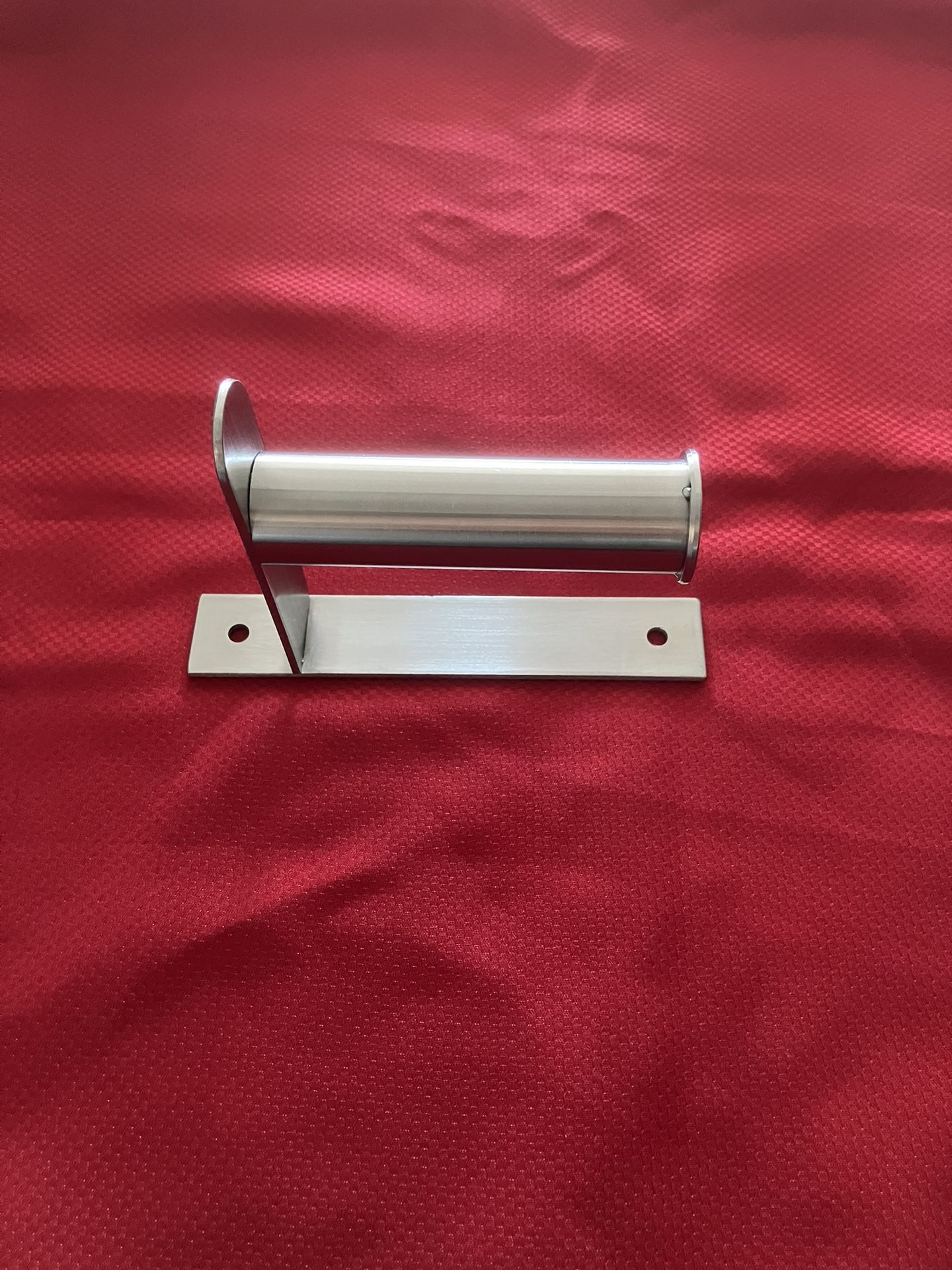 Bathroom Toilet Paper Roll Holder Stainless Steel Size 6 1/2” H x 4 1/2” W New