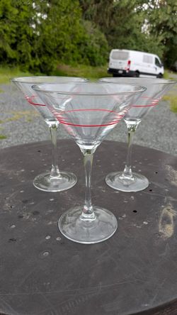Martini glasses