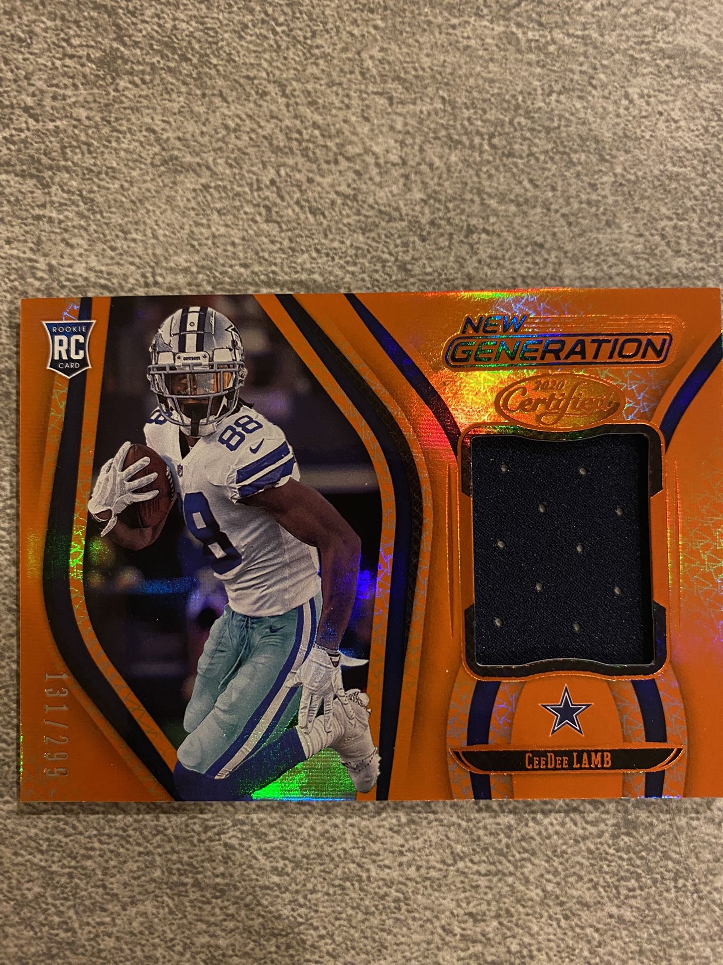 Ceedee Lamb Rookie Patch