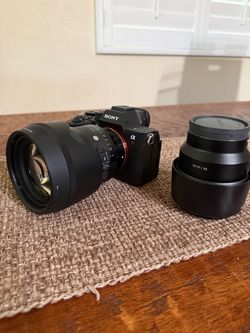 Sony A7Rv with lens