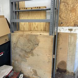 Warehouse Shelving 7ft Tall, 8ft Wide,4ft Deep With 3 Shelves