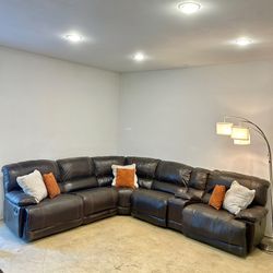Recliner sofa sectional